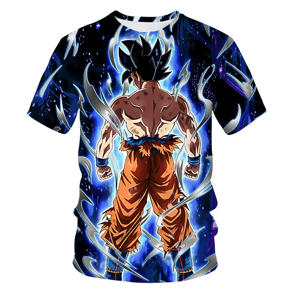 

2020New Dragon Ball Z Goku 3D t shirt Short Sleeve O-Neck t-Shirt Summer Saiyan Vegeta Harajuku Brand Clothing TShirt Camisetas