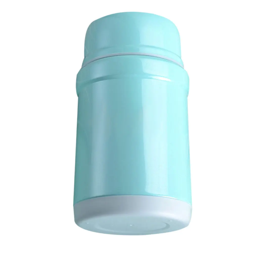 Mint blue Нержавеющий вакуумный термос для супа из стали с изоляцией для супа, контейнер для еды DC156 - Цвет: Mint blue