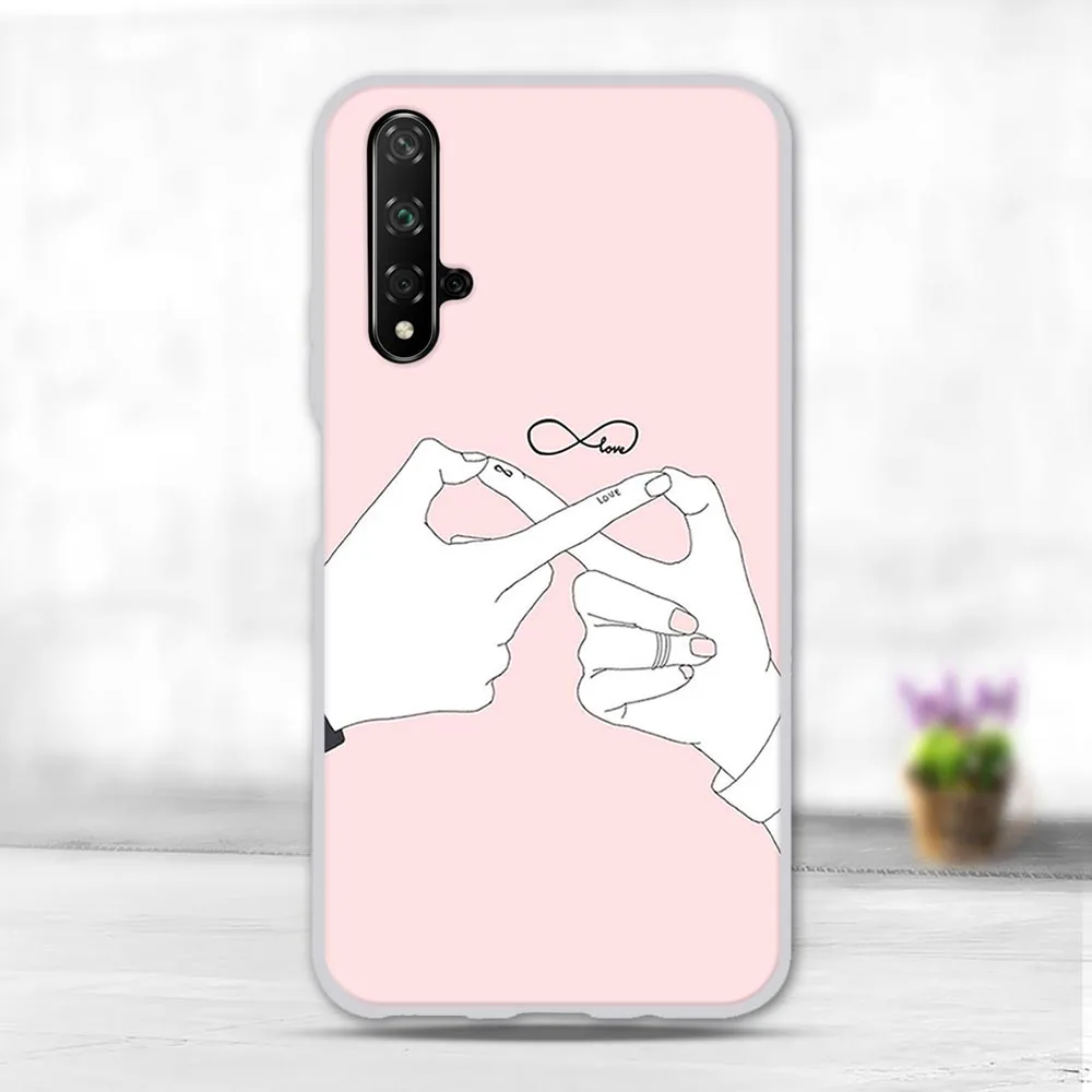 21 Чехол для телефона huawei Honor 20 Pro 20 S, силиконовый мягкий чехол из ТПУ для huawei Nova 5 T 5 T, чехол, Капа, милая задняя Сумка-бампер - Цвет: 21