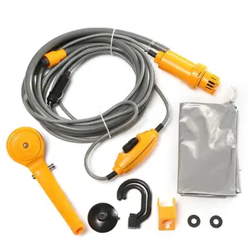 

New 12V Portable Mini Easy Install Camping Portable Pet Cleaning Travel Hiking Vehicles Washer Universal Sprinkler Outdoor Car