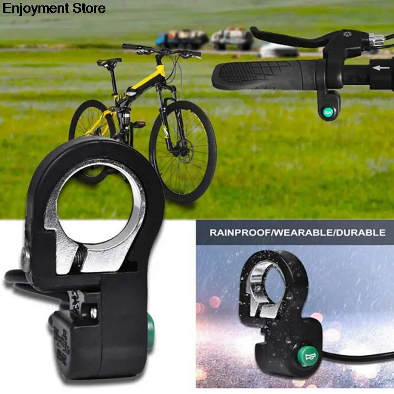 Universal Motorcycle Handlebar Switch Horn Starter Kill Button Switch 1PC E-Bike Motor Single bicycle accessories bicycle horn motorcycle horn