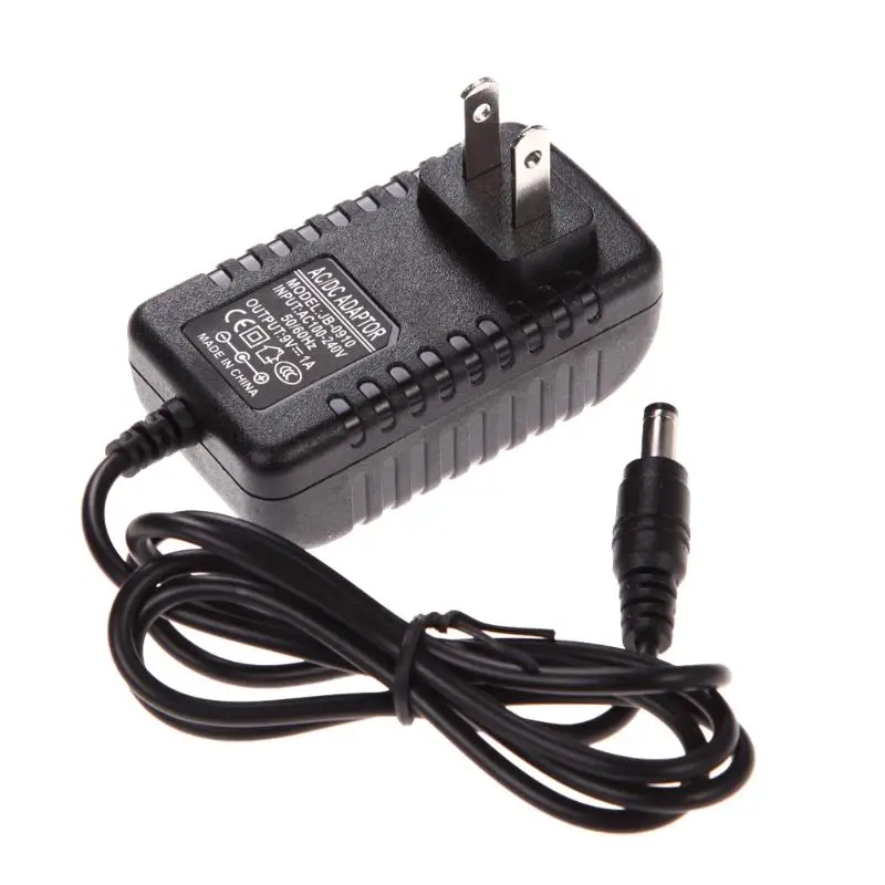 AC 100-240V Converter Adapter DC 5.5 x 2.5MM 9V 1A 1000mA Charger US Plug | Электроника