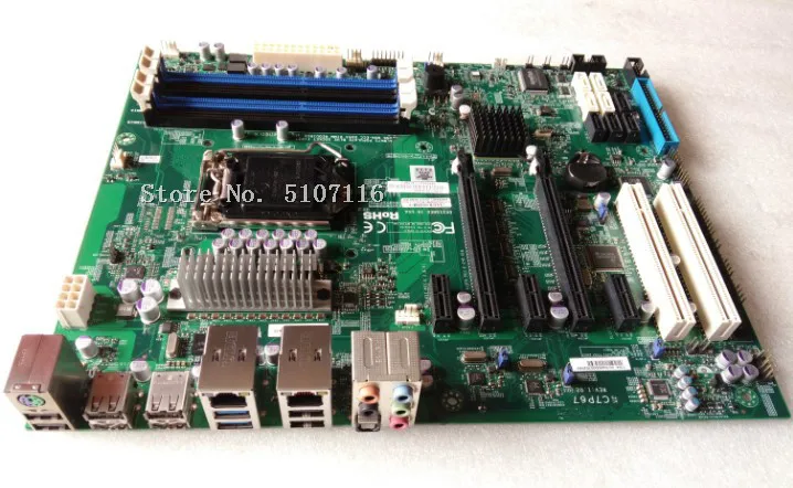 Настольная материнская плата для C7P67 LGA1155 P67 Серверная плата будет протестирована перед отправкой