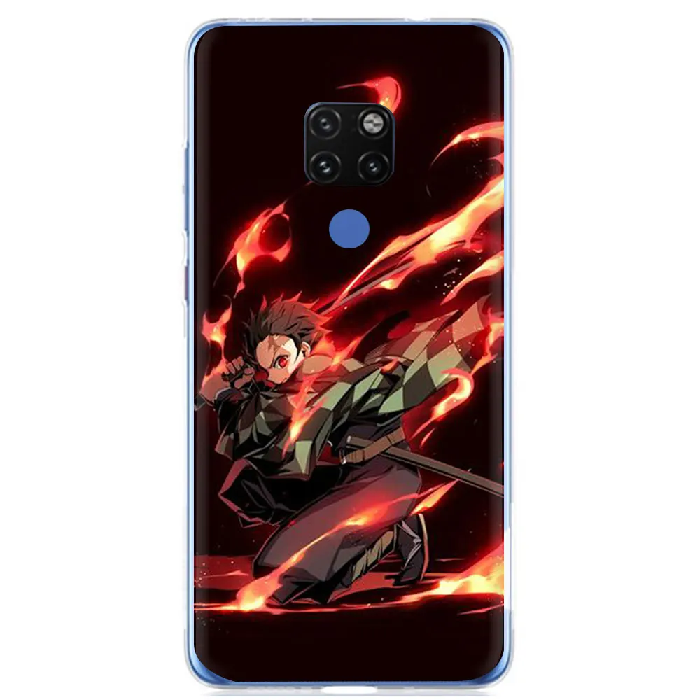 H11 EWAU аниме демон убийца Kimetsu без Yaiba жесткий чехол для телефона для huawei Коврики 10 20 30 Pro Nova 2i 3i 3 5i Lite Y5 6 7 9 Prime - Цвет: H11