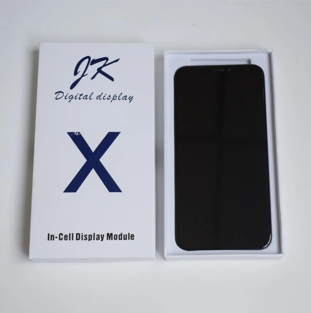 Класс AAA TFT JK OLED GX OLED ЖК-дисплей для iphone X кодирующий преобразователь сенсорного экрана в сборе Часть для iphone X XR XS Incell lcd s