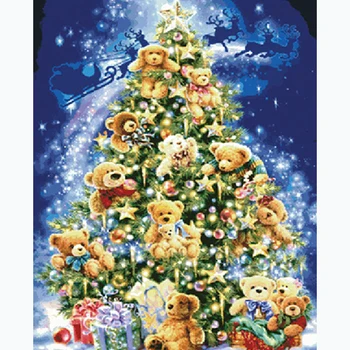 

Christmas Gift Diamond Embroidery Crafts 3D DIY Diamond Painting Cross Stitch 5D Rhinestone Mosaic Home Decor