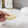 Outdoor Travel Soap Storage Box Home Hotel Bathroom Translucent Waterproof PP Plastic Soap Dishes With Lid ► Photo 2/6