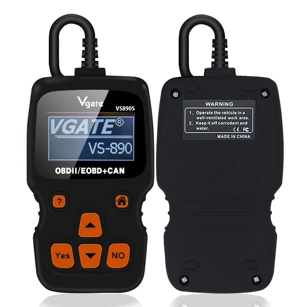 Vgate VS890S Vgate VS890 VS890 OBD2 CAN-BUS диагностический инструмент Авто сканер неисправности автомобиля код ридер vs 890 многоязычный лучше ELM327 AD310 - Цвет: Vgate VS890S