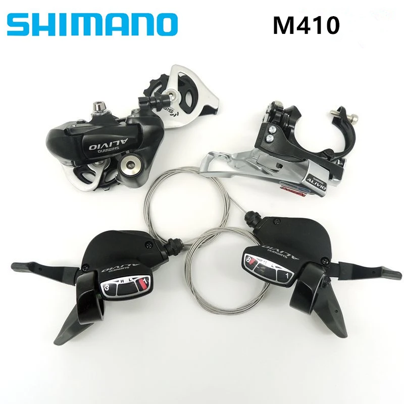 ALIVIO RD-M410 задний переключатель велосипеда 3x7S 3x8S FDM410 передний переключатель SL M410 рычаг переключения передач велосипеда
