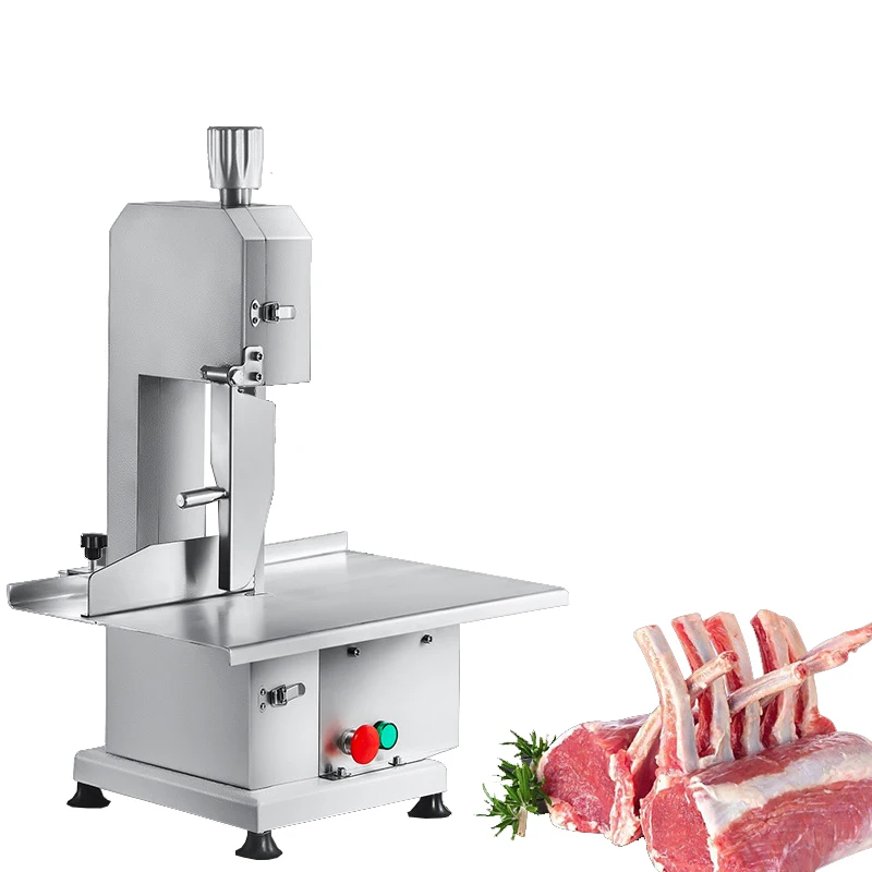 Electric Meat Cutter Full Automatic Bone Saw Sawing Machine For Pork Ribs Frozen Trotters Steak |