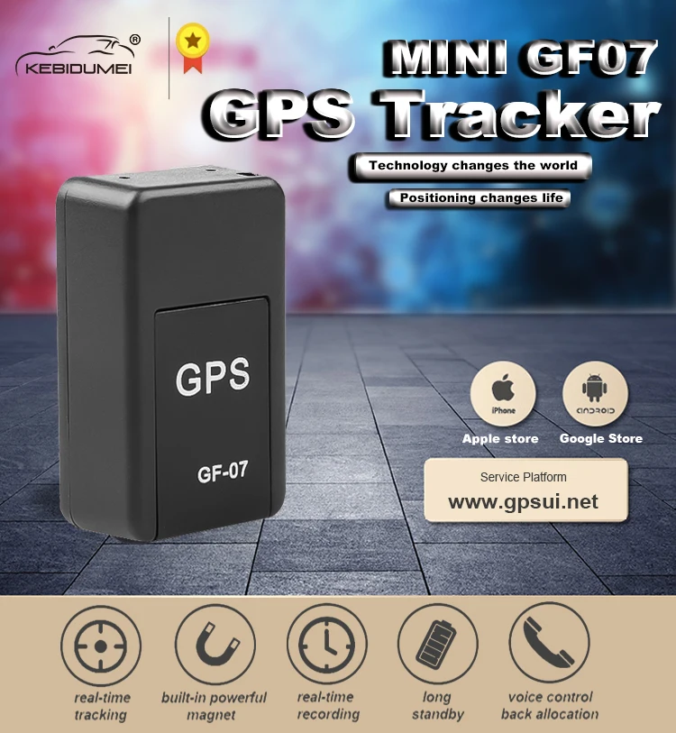 GF07 GPS Магнитный GPS-трекер для мотоцикла автомобиля ребенка трекеры локаторные
