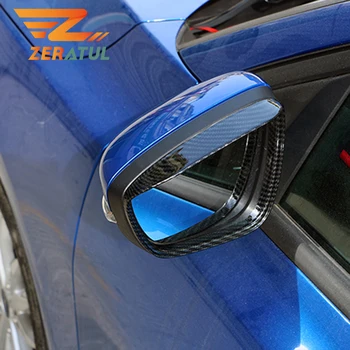

2pcs Car Back Mirror Eyebrow Rain Cover for Ford Focus 2019 2020 Car Rear View Mirror Rain Shade Rainproof Blades Accessories