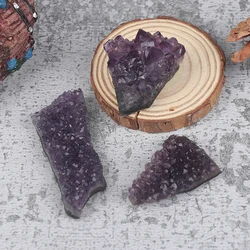 Brand New Natural Amethyst Geode Quartz Stone Cluster Crystal Specimen Energy Healing Home Decor Crafts Decoration Ornament