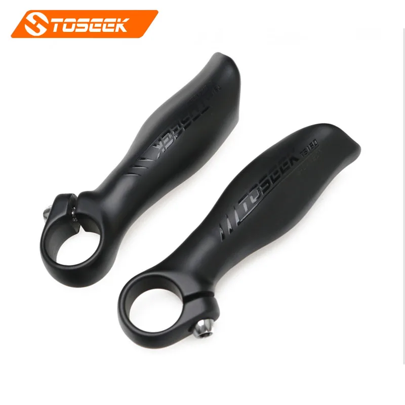 Tosee Carbon Fiber Bar End MTB Road Racing Mountain Bike TT Handlebar