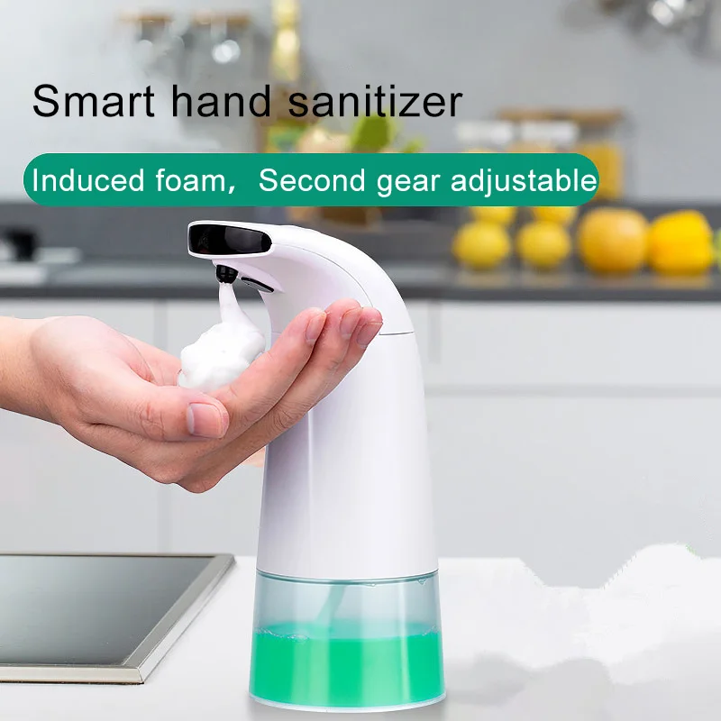 

250ml Infrared Sensing Automatic Soap Dispenser Machine Touchless Soap Auto Dispenser Replaceable Soap For Bathroom Kitchen