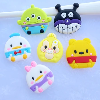 

12pcs Cute Mini animals PVC flexible glue Flat back DIY Scrapbook Embellishment Phone Craft Decoration E41