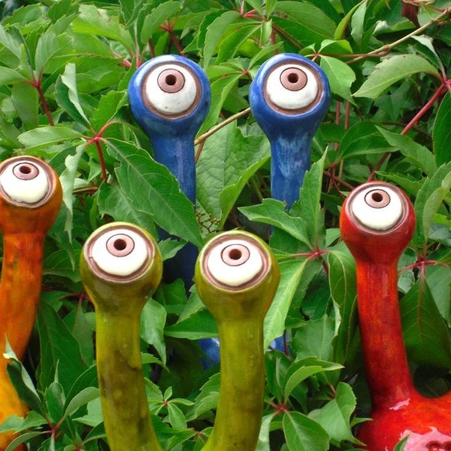 Kreatív Szemek Dísz Kézzel Festett Gyanta Kézműves Asztali Bonsai Dekoráció Az Otthoni Kerti Udvarhoz Scvd889