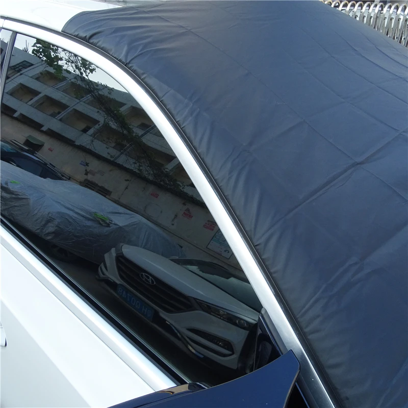 Car Magnetic Sunshade Cover 210*125cm Car Windshield Snow Sun Shade Waterproof Protector Cover Front Windscreen