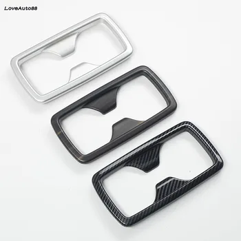 

Car Rear Drink Bottle Water Cup Holder Frame Decoration Cover Trim For Toyota RAV4 RAV-4 2019 2020 Car Accessories