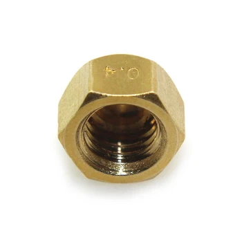 

5* Printer Nozzles 1.75/0.4mm Copper Female Connector Supplies For 3D Printer
