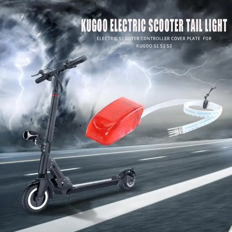Электрический задний фонарь скутера задний фонарь для KUGOO S1 S2 S3 скутер аксессуары