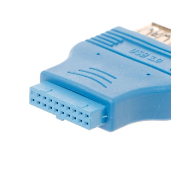 

Dual USB 3.0 Type A Female To 20-Pin Motherboard Header Female Converter Adapter