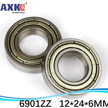 

20pcs free shipping thin wall deep groove ball bearing 6901ZZ 12*24*6 mm