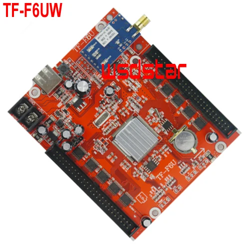 TF F6UW WIFI + USB карта контроллера для связи со светодиодами 10240*128 поддержка