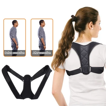 

Adjustable Back Shoulder Correction Breathable Correction Belt Posture Corrector Clavicle Spine Back Arm Lumbar Brace Support