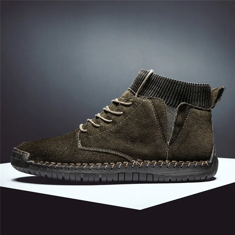 Zapatos De Hombre; коллекция года; зимние армейские ботинки в стиле ретро; мужская повседневная обувь; Дышащие носки; рабочие ботинки для локомотива; большие размеры 6