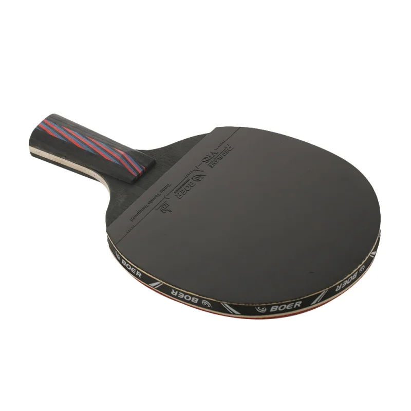Professional Racket Blade Carbon Fiber Table Tennis Rubber With Double Face Pimples-in Ping Pong Rackets With Bag+3 Balls