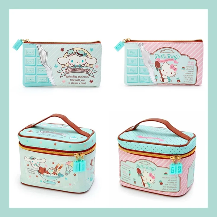 Sanrio, Hello Kitty косметиoroll косметичка с героями мультфильмов Водонепроницаемый портативный дорожный мешок для мытья хранения косметики коробка сумка органайзер