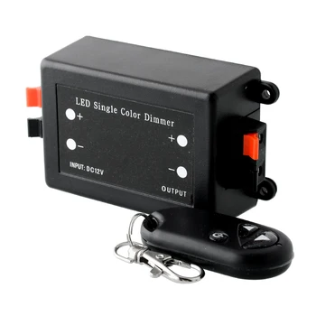 

Wireless Convenient LED Light Dimmer Remote Controller Control Switch 12V