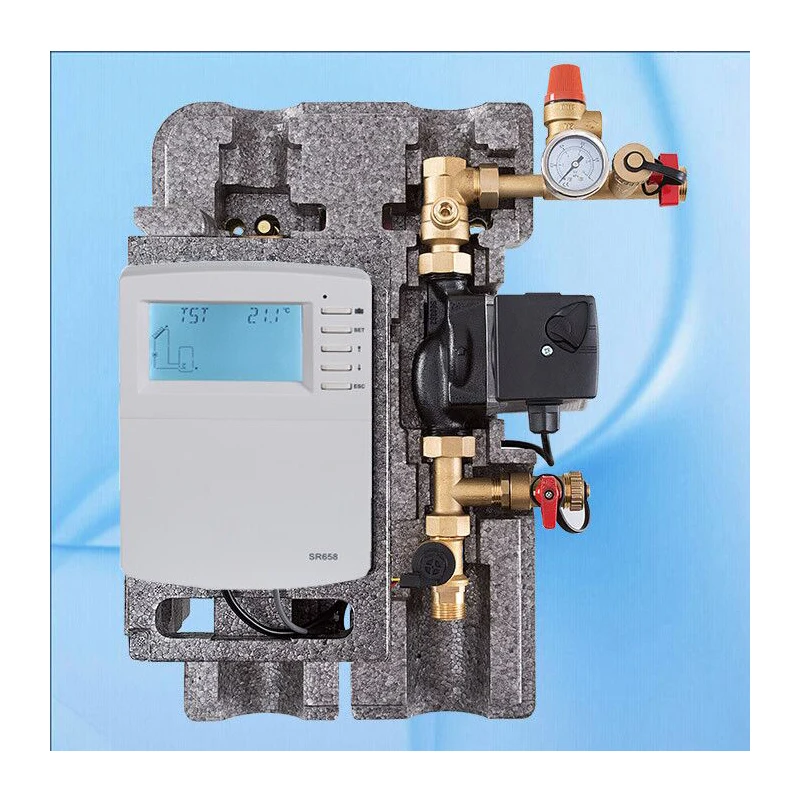 

220V SR11L-658 Single Pipeline Series Solar Hot Water Pump Station with Integrated Controller SR658