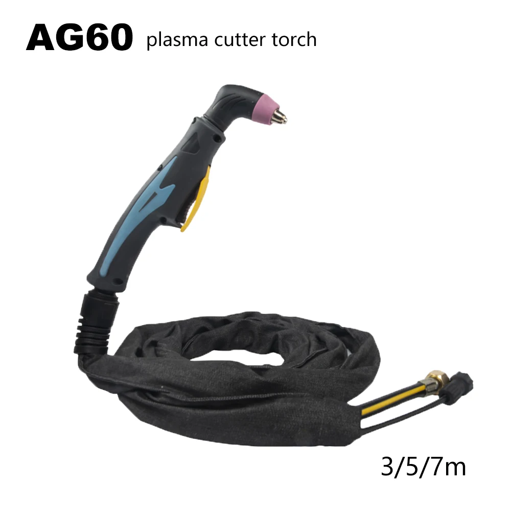 50/60 Amp SG55 AG60 Air Plasma Cutter Cutting Torch Gun 10/16/23Feet Fit CUT50P ICUT60 Plasma Cutter Machine AG60 Consumables