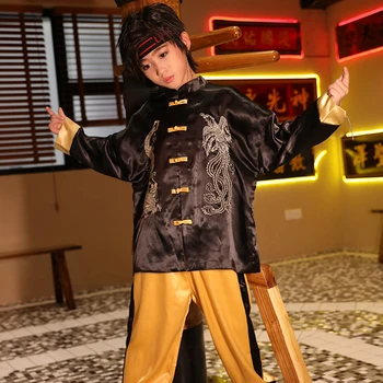 

Boys And Girls Modern Street Dance Costumes Child Hip Hop Clothes Kids Jazz Performance Outfit Catwalk Stage Clothes DQL3150