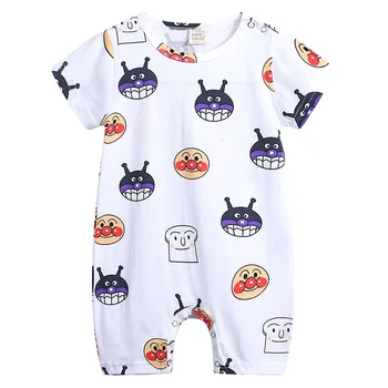 

Cotton Baby Rompers Baby Onesie Summer Short Sleeve Baby Pure Cotton Nursing Onesie Thin Infants Cartoon Crawling Clothes Unisex