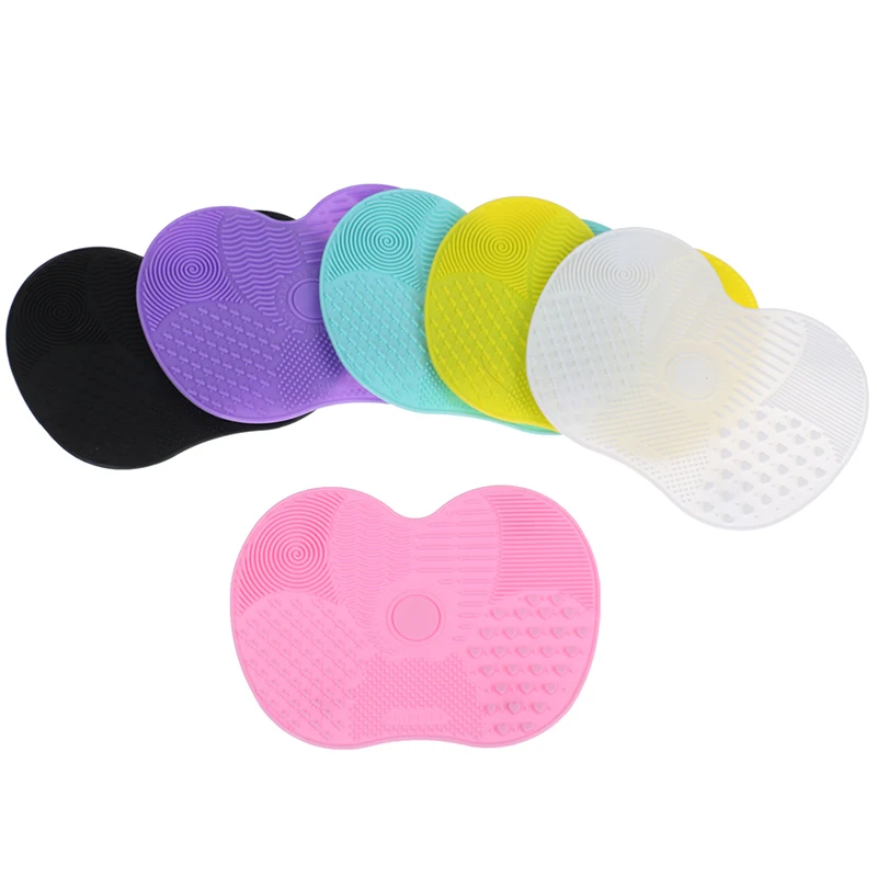 1 шт. силиконовый коврик для очистки кистей щетка макияжа кисть основы скруббер