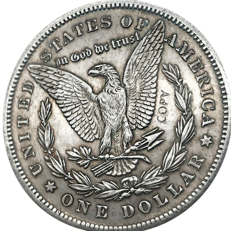 1879 монеты США Копировать моргановский доллар монета коллекционные игрушки