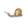 Snail gold silver
