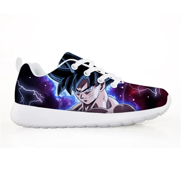 HMF702BN HYCOOL/детская обувь для мальчиков с принтом Dragon Ball Z; кроссовки для спорта на открытом воздухе; обувь для бега; спортивная обувь для ходьбы; Enfant - Цвет: HMF702BN
