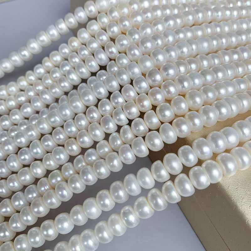 Natural Freshwater Pearl Necklace Jewelry 925 Sterling Silver Choker Rope Chain Vintage Cute Pretty Fashion Gifts For Women 2021