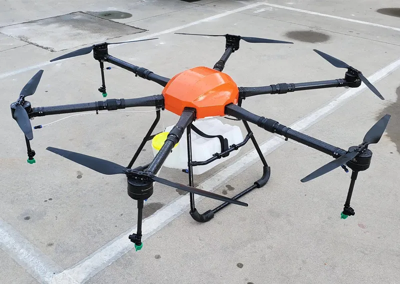 SA616HZ 16 кг сельскохозяйственная БПЛА летная платформа 16L hexacopter водонепроницаемый опрыскивающий Дрон Рамка комплект 40 мм arms