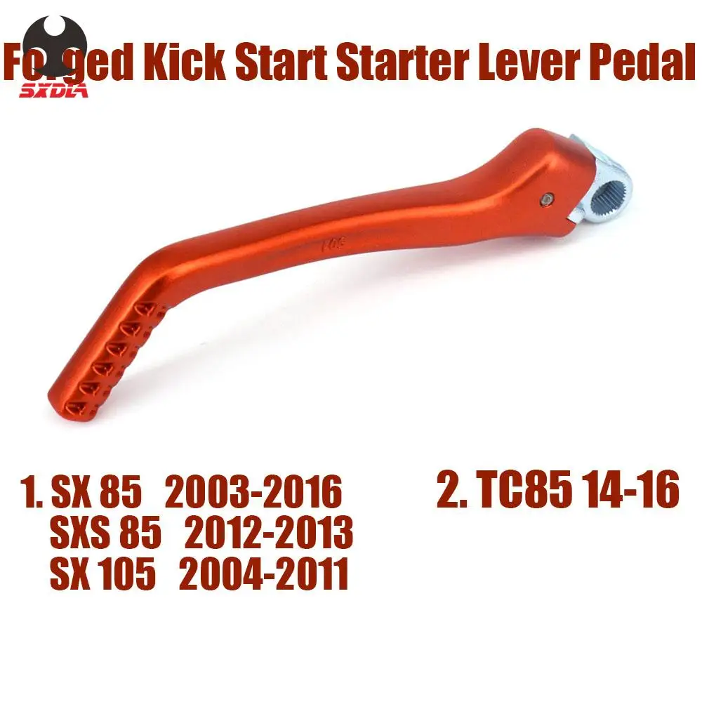 Мотоцикл кованый сплав Kick Start рычаг педали для SX85 SXS85 SX105 TC85 SX SXS TC 85 105