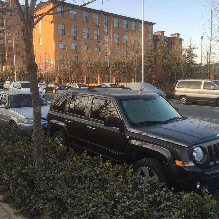 Багажник на крышу из алюминиевого сплава для Jeep Патриот 2011- балка рельсов поддержки для багажа Топ поперечный бар рейку коробки