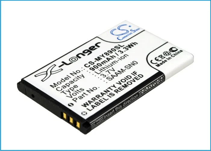 Обновленная батарея Cameron Sino для ALIGATOR A310, A340, V600 900 мАч/3.33Wh