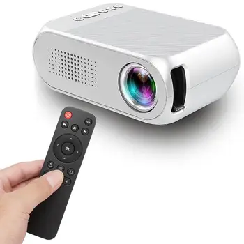 

YG320 Mini Projector HD 1080P 600Lumens USB/TF/HDMI/AV Multi-Purpose Projector Beamer Home Theater for Conference 100-240V