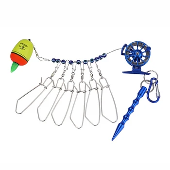 

Rope Fishing Lock Set Hanging Lanyard Clip Tackle Outdoor Equipment Tools
