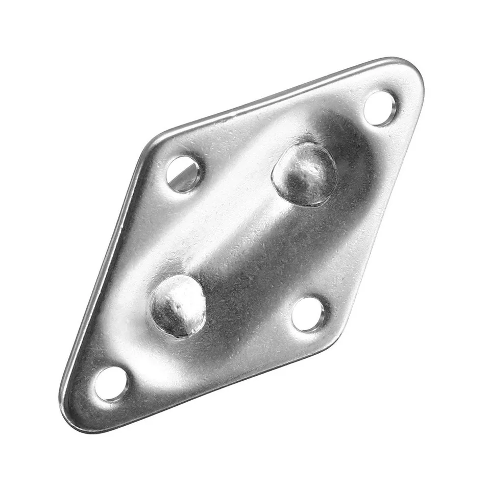 Description Picture 3 of item4 pcs Sun Shade Sail Canopy Fixing Accessories Stainless Steel Hardware Kit Turnbuckle Pad Eye Carabiner Clip Hook Screws Silver