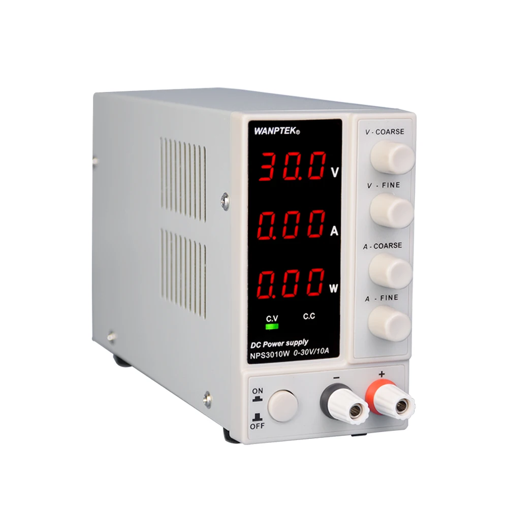 laboratorio ajustavel fonte de alimentacao dc com 02